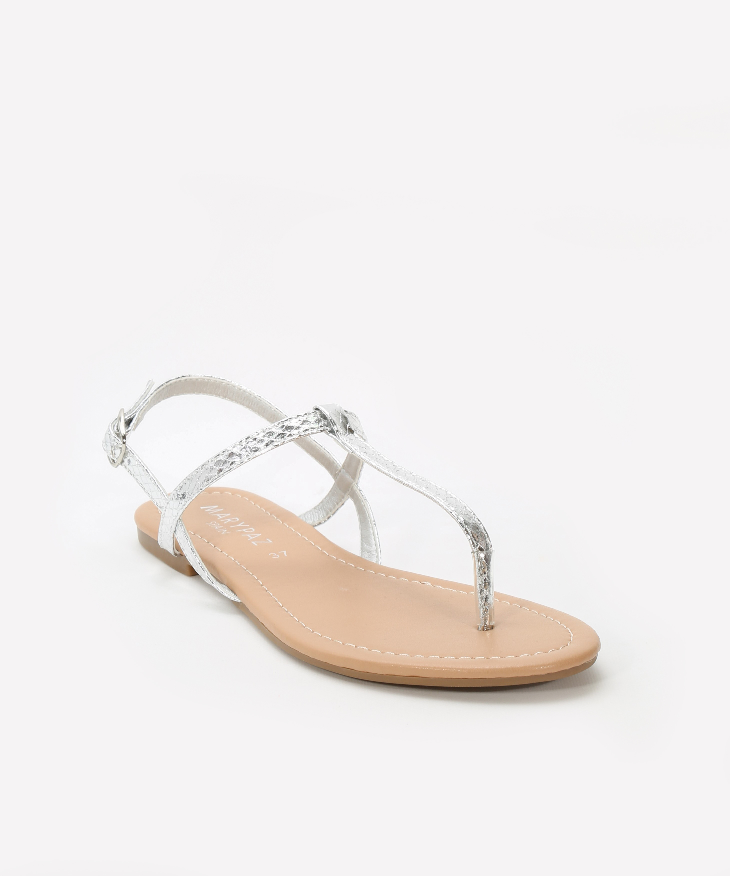 Sandalias planas dedo image number null